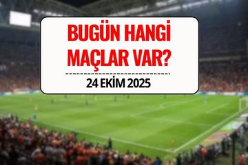 Bugünkü Maçlar 24 Ekim 2025: Hangi Maçlar Var, Kimin Maçı Saat Kaçta, Hangi Kanalda Yayınlanacak?