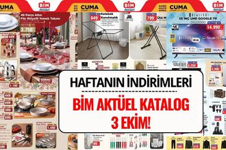 BİM 3 Ekim Cuma Aktüel Kataloğu: İndirimli Ürünler ve Fırsatlar