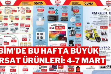 4-7 Mart BİM Aktüel Katalog: BİM’de Bu Hafta Neler Var?