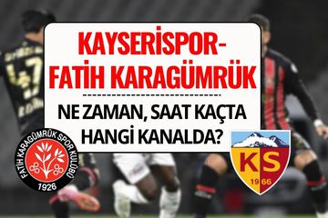 Fatih Karagümrük - Kayserispor Maçı Şifresiz mi? Fatih Karagümrük-Kayserispor Maçı Ne Zaman, Saat Kaçta, Hangi Kanalda?