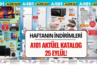 A101 25 Eylül 2025 Aktüel Katalog: A101'de Bu Hafta Neler Var?