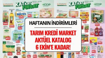Tarım Kredi Market 3 – 6 Ekim 2025 İndirimli Aktüel Ürünler