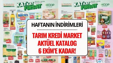 Tarım Kredi Market 3 – 6 Ekim 2025 İndirimli Aktüel Ürünler