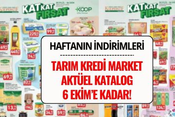Tarım Kredi Market 3 – 6 Ekim 2025 İndirimli Aktüel Ürünler