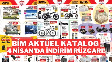 BİM 4 Nisan 2025 Aktüel Kataloğu: BİM'de Bu Hafta İndirim Rüzgarı