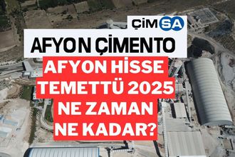 AFYON Hisse Temettü 2025 Detayları!