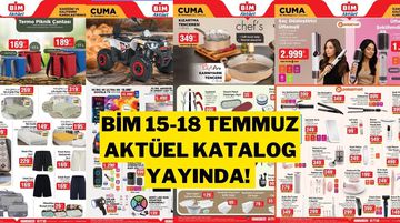 BİM 15-18 Temmuz 2025 Aktüel Kataloğu: Haftanın İndirimli Ürünleri