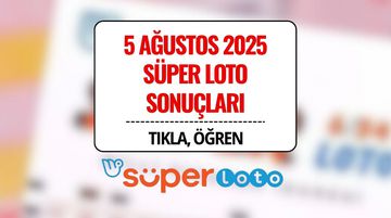 Süper Loto Sonuçları Açıklandı: 5 Ağustos 2025 Kazandıran Numaralar ve Sorgulama Ekranı
