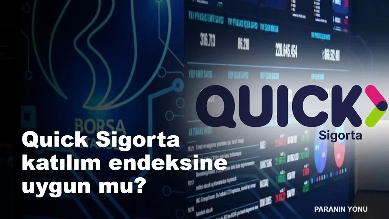 Quick Sigorta katılım endeksine uygun mu? Halka arz caiz mi?