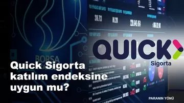 Quick Sigorta katılım endeksine uygun mu? Halka arz caiz mi?