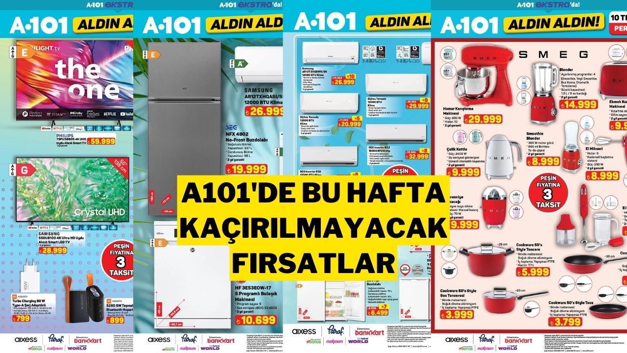 A101 Aktüel 10-23 Temmuz 2025 Kataloğu Yayında!