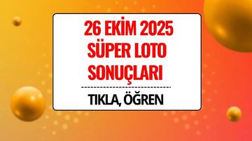 26 Ekim 2025 Süper Loto Sonuçları Açıklandı: Kazandıran Numaralar ve Sorgulama Ekranı