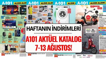A101 7-13 Ağustos 2025 Aktüel Katalog: Bu Hafta Hangi Ürünler İndirimde?