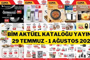 BİM Aktüel Katalog 29 Temmuz-1 Ağustos 2025: Haftanın Fırsat Ürünleri