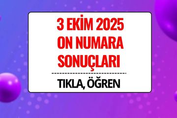 3 Ekim 2025 On Numara Sonuçları Açıklandı! Kazandıran Numaralar ve Sorgulama Ekranı