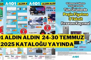 A101 24-30 Temmuz 2025 Aktüel Katalog: Bu Hafta Hangi Ürünler İndirimde?