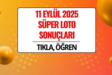 11 Eylül 2025 Süper Loto Sonuçları Açıklandı: Kazandıran Numaralar ve Sorgulama Ekranı