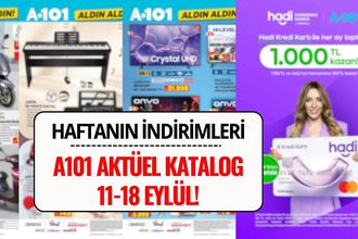 A101 11-18 Eylül 2025 Aktüel Katalog: Bu Hafta Hangi Ürünler İndirimde?