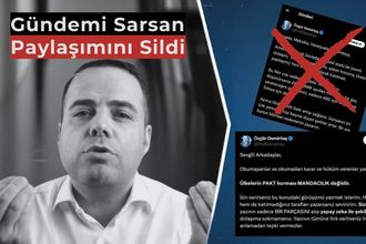 Özgür Demirtaş Tepkiler Sonrası Paylaşımını Sildi