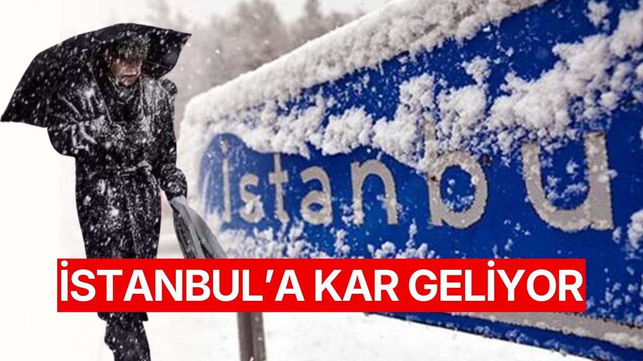 AKOM Uyardı: İstanbul’a Kar Ne Zaman Yağacak?