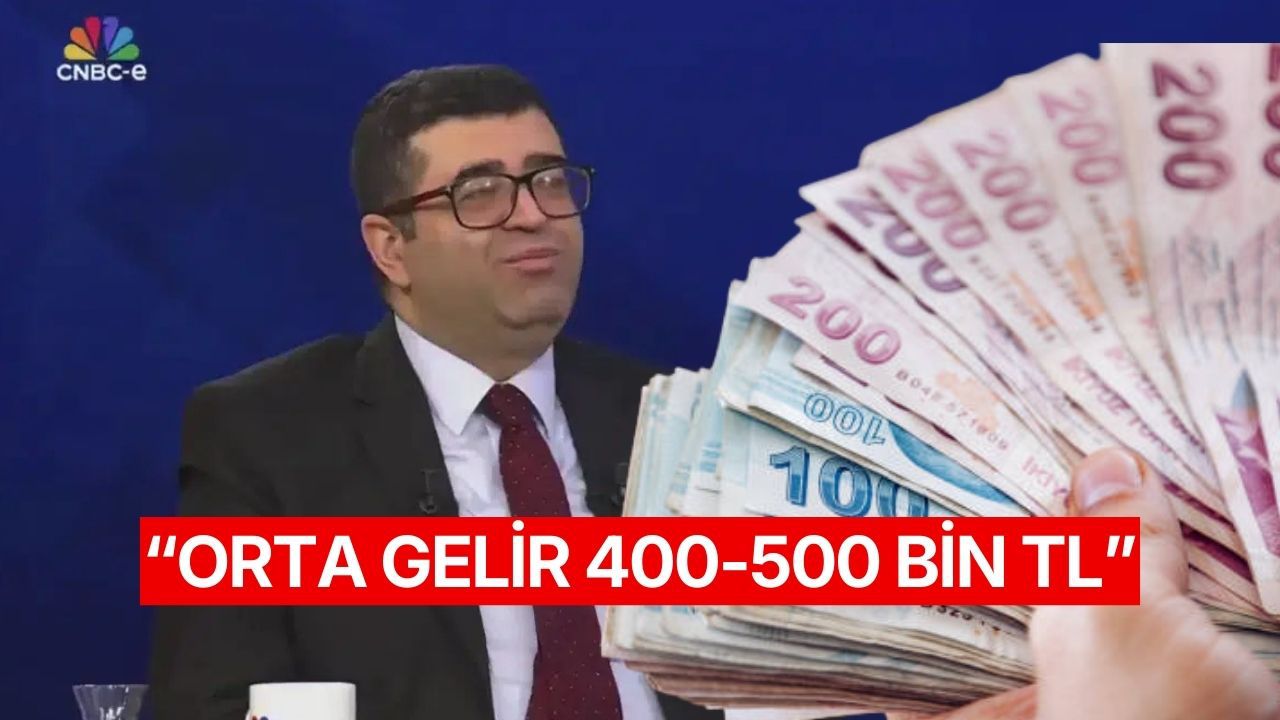 Ekonomist Üzeyir Doğan: Türkiye'de Orta Gelir 400-500 Bin TL