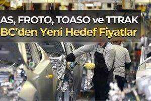 HSBC’den Otomotiv Hisseleri İçin Yeni Hedef Fiyatlar: DOAS, FROTO, TOASO, TTRAK