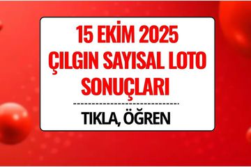 15 Ekim 2025 Çılgın Sayısal Loto Sonuçları Açıklandı: 258 Milyon TL Devretti!