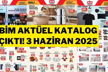 BİM Aktüel Kataloğu 3 Haziran 2025 | Elektronikten Gıdaya Haftanın Fırsatları