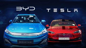 Tesla Satışları Avrupa'da Düşüşünü Sürdürürken, BYD Yükselmeye Devam Ediyor