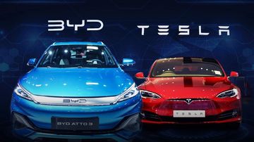 Tesla Satışları Avrupa'da Düşüşünü Sürdürürken, BYD Yükselmeye Devam Ediyor