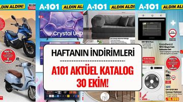 A101 30 Ekim 2025 Aktüel Ürünler Kataloğu: A101'de Bu Hafta Neler Var?