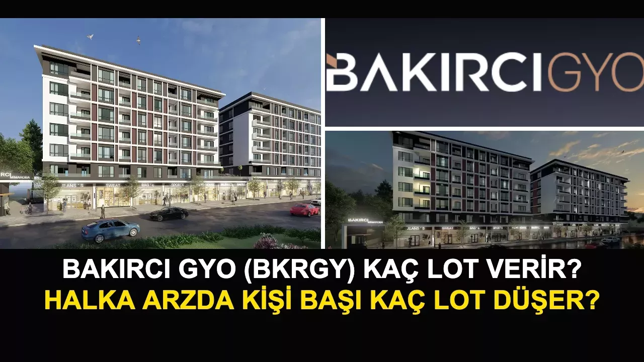 Bakırcı GYO (BKRGY) Kaç Lot Verir? Halka Arzda Kişi Başı Kaç Lot Düşer?