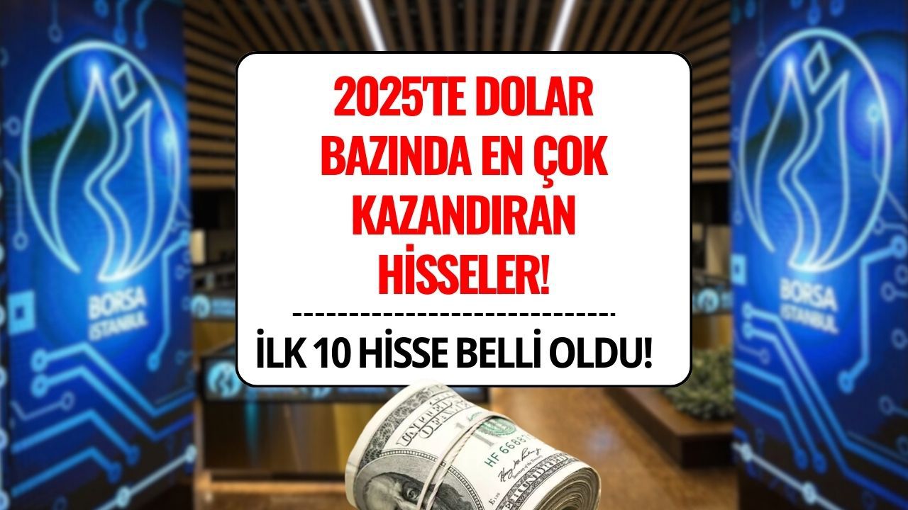 Dolar Bazında En Çok Kazandıran Hisseler Belli Oldu!