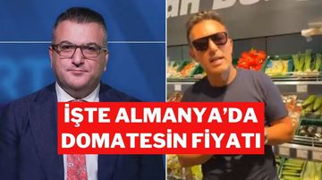 Cem Küçük “20 Euro” Dedi, Mustafa Sandal Almanya'da Domates Fiyatlarını Gösterdi!